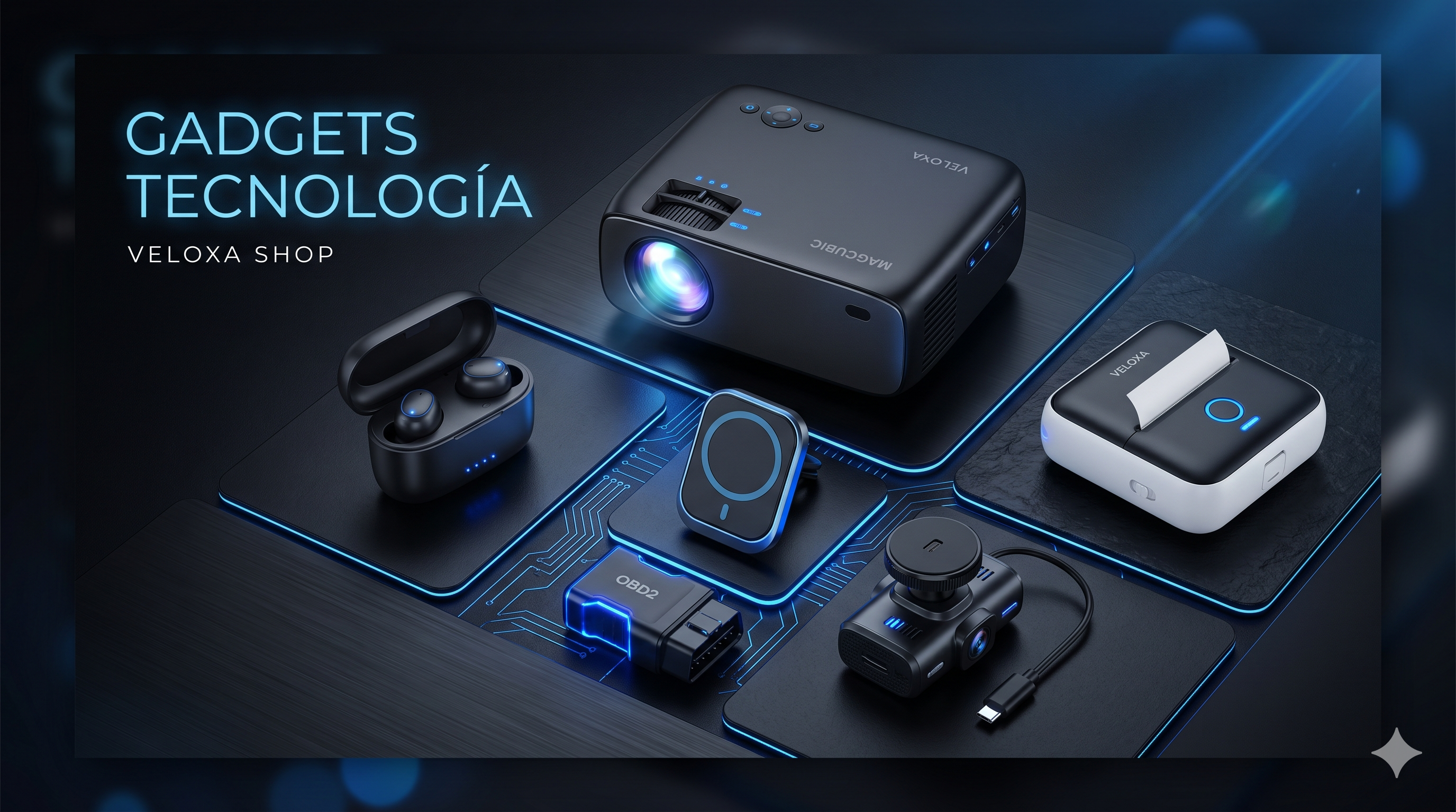 Gadgets Tecnología Innovadora para tu Hogar - Veloxa Shop