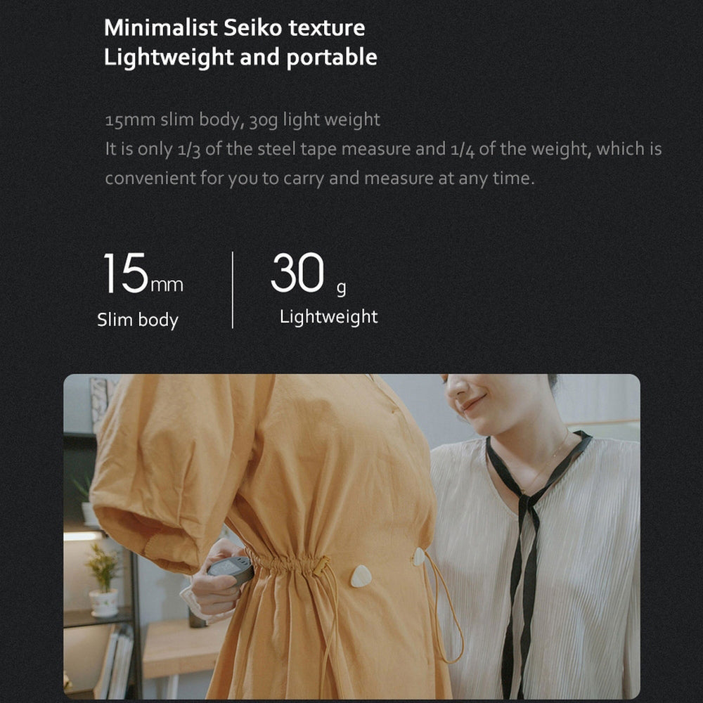 Instrumento de Medición de Distancia Regla Electrónica Cinta Métrica Pantalla Digital LCD de Alta Definición Regla Electrónica de Alta Precisión