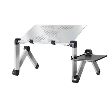 Soporte Portátil Ergonómico Plegable - Mesa Ajustable con Alfombrilla-Soporte Portátil Ergonómico Plegable 360° con Alfombrilla | Veloxa