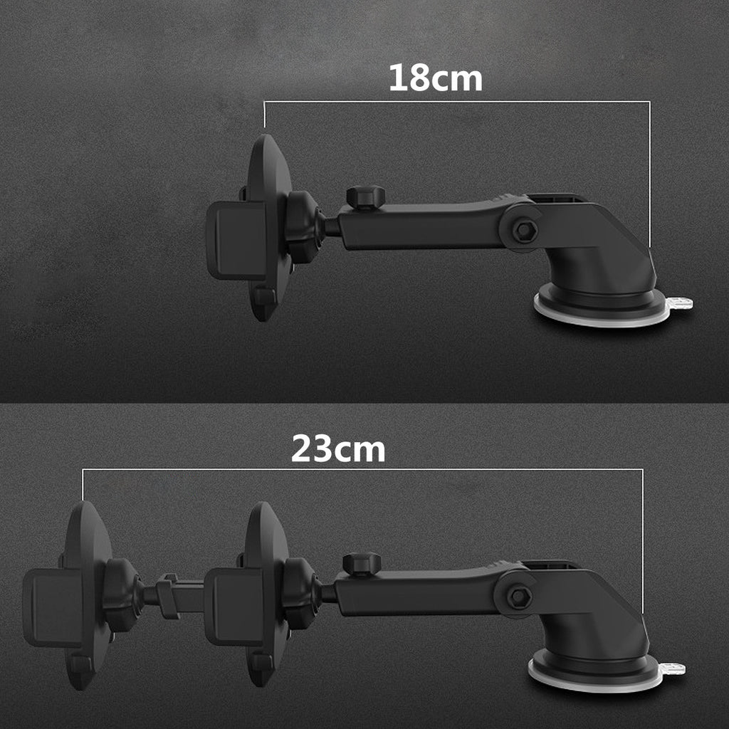Soporte Móvil Coche Telescópico 360° - Brazo Largo Ajustable