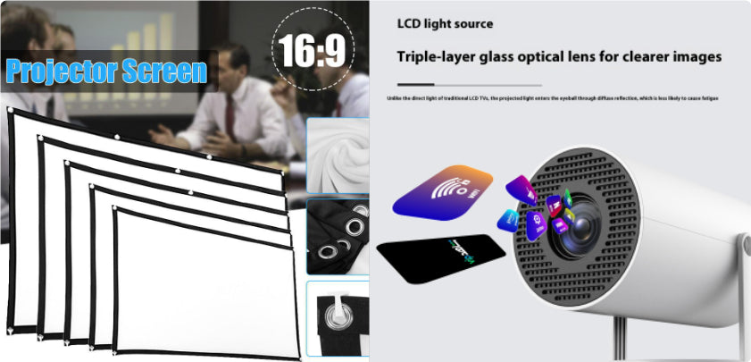 Proyector Portátil Freestyle Magcubic HY300