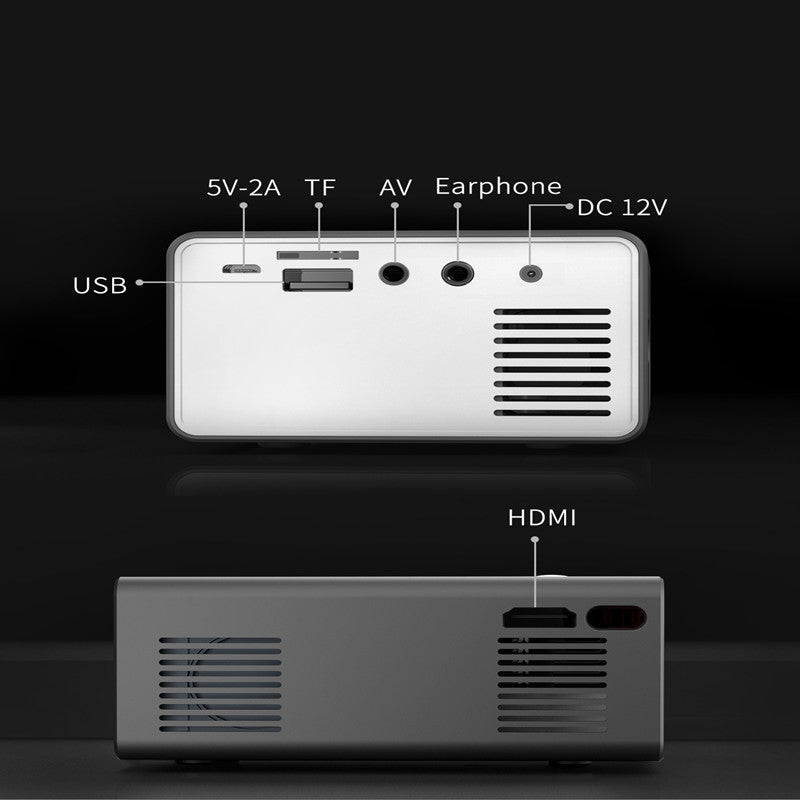 Proyector HD 1080P Miniatura T300 para Oficina en Casa