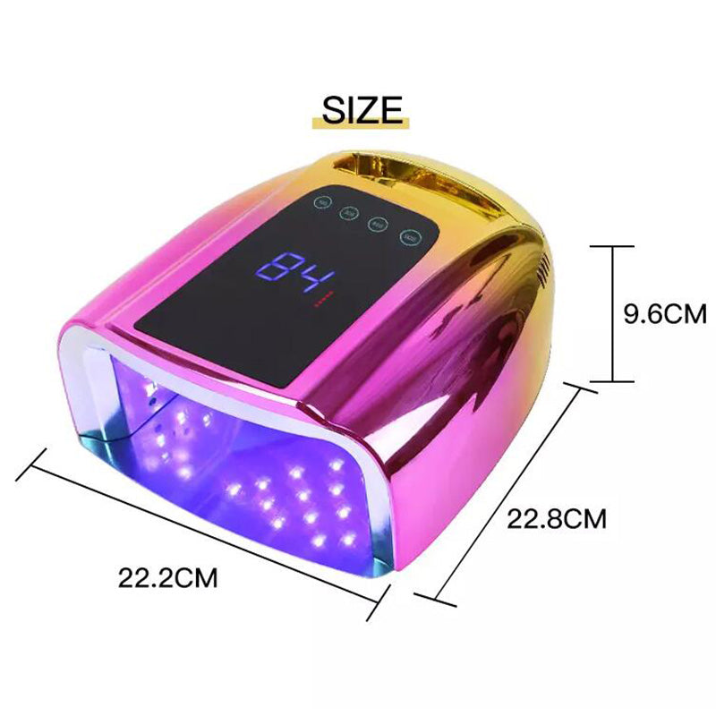 Máquina UV para Uñas 96W - Secado Rápido Profesional Inalámbrico - Máquina UV Uñas 96W Inalámbrica Profesional | Secado Rápido | Veloxa
