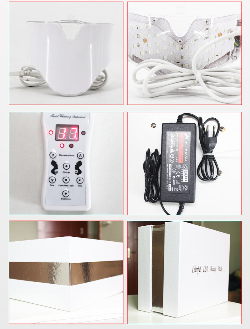 Photon Rejuvenation Neck LED Mask