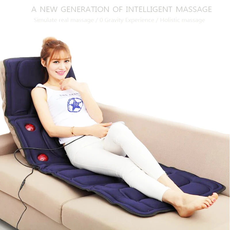 Body Massager Far Infrared Massage Pads Fatigue Vibration Mattress Cushion Health Care Equipment Body Massager
