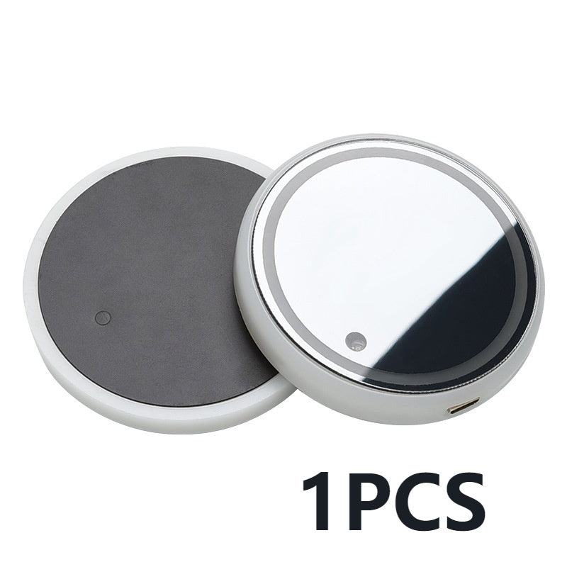 Posavasos LED RGB para Coche - 7 Colores, Carga Solar y USB -Posavasos LED RGB Coche 7 Colores - Carga Solar y USB | Veloxa