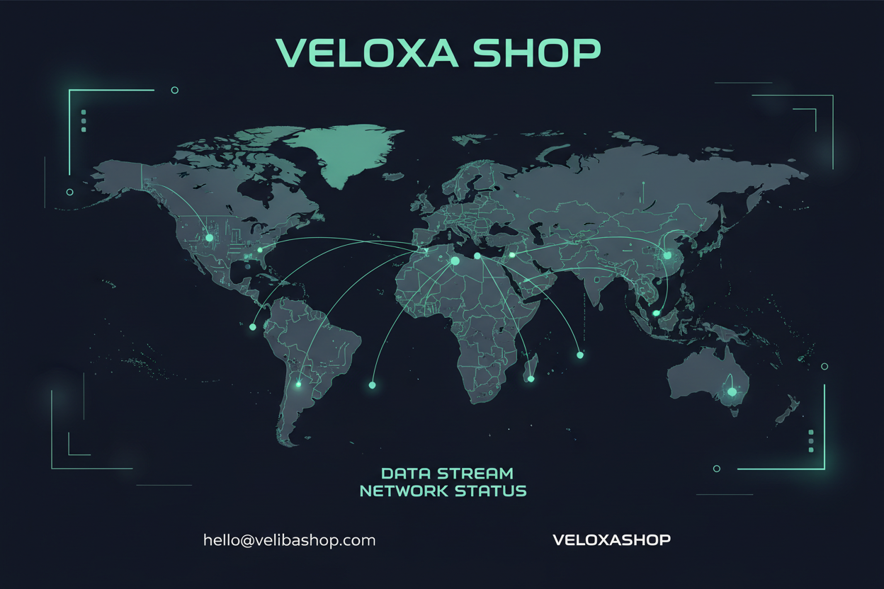 Mapamundi Veloxa Shop personalizado